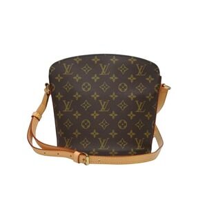 LOUIS VUITTON Drouot shoulder bag Monogram brown